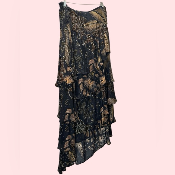 Farm Rio Golden Foliage Skirt, L - Picture 3 of 6